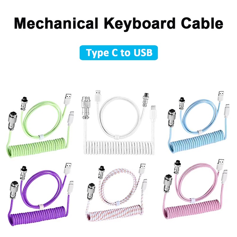Kabel Keyboard Mekanik USB Tip - Gaming Keyboard Type C ulasan dan harga