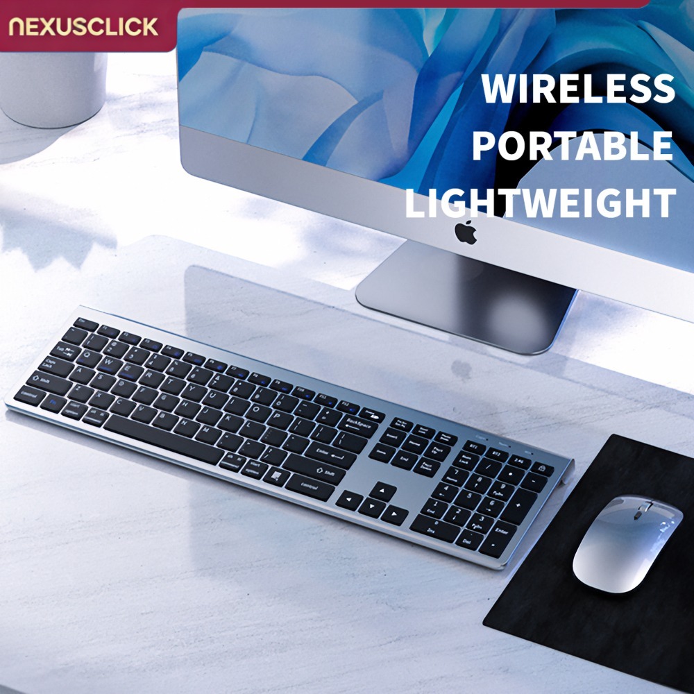 NexusClick 104 Keys Wireless T - Gaming Keyboard And Mouse Combo Wireless ulasan dan harga