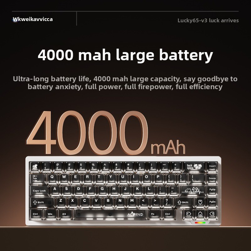 Keyboard Mekanik WEIKAV Lucky6 - Gaming Keyboard Ergo ulasan dan harga