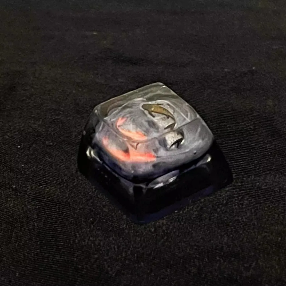 Keycap ikan Koi gaya Cina asli - Keyboard Gaming Transparent ulasan dan harga
