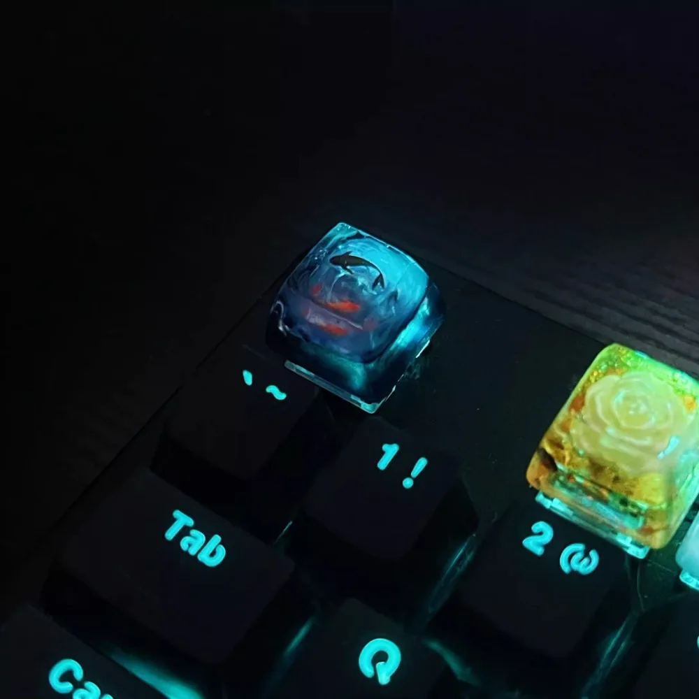 Keycap ikan Koi gaya Cina asli - Keyboard Gaming Transparent ulasan dan harga