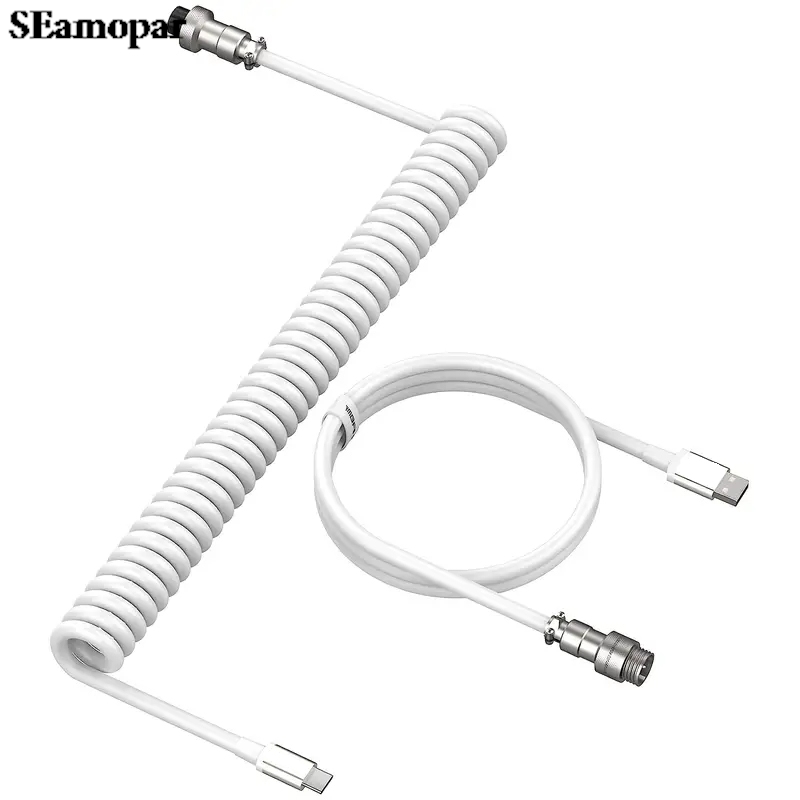Kabel Keyboard Mekanik Berbent - Gaming Keyboard Type C ulasan dan harga