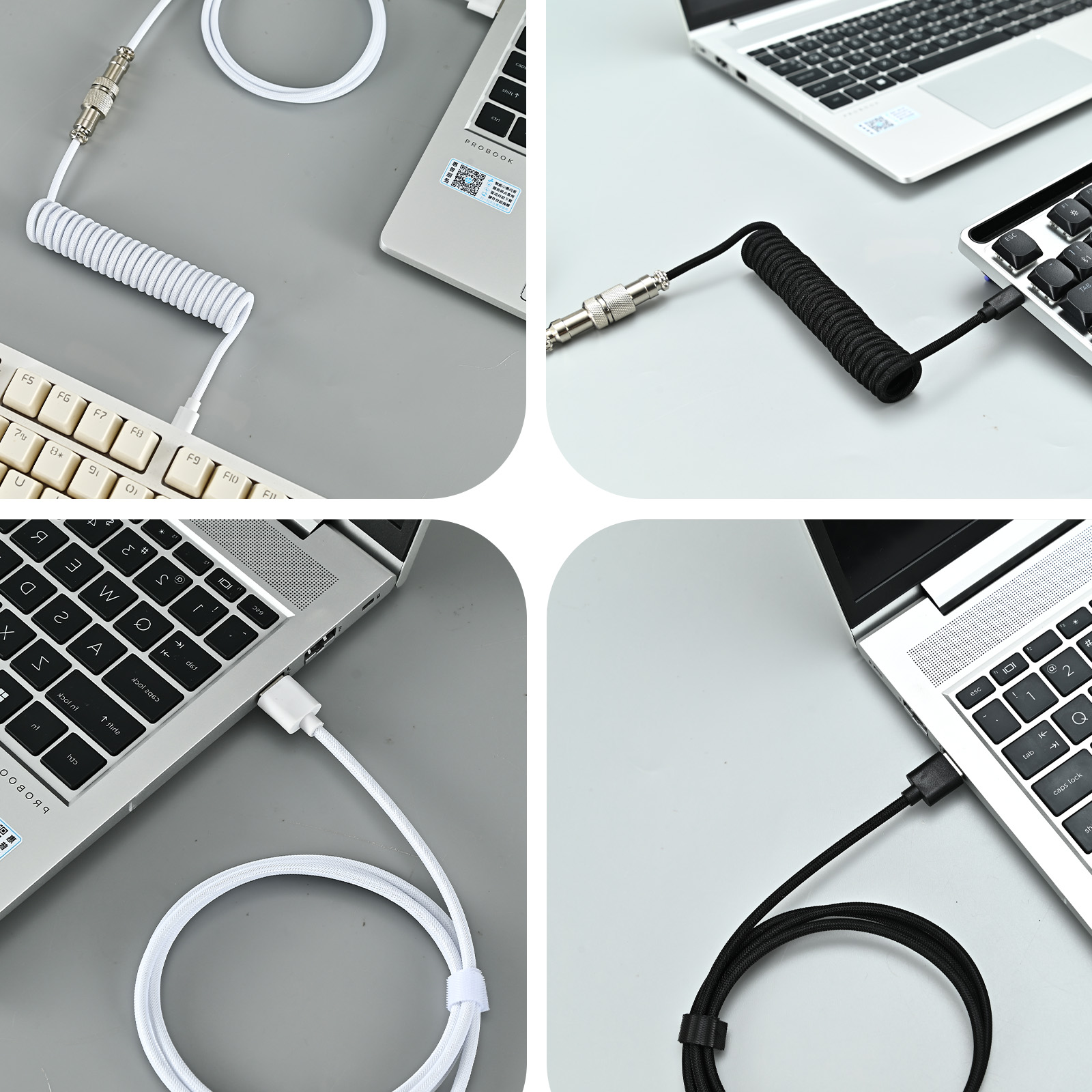 Kabel Keyboard Mekanik Berbent - Gaming Keyboard Type C ulasan dan harga