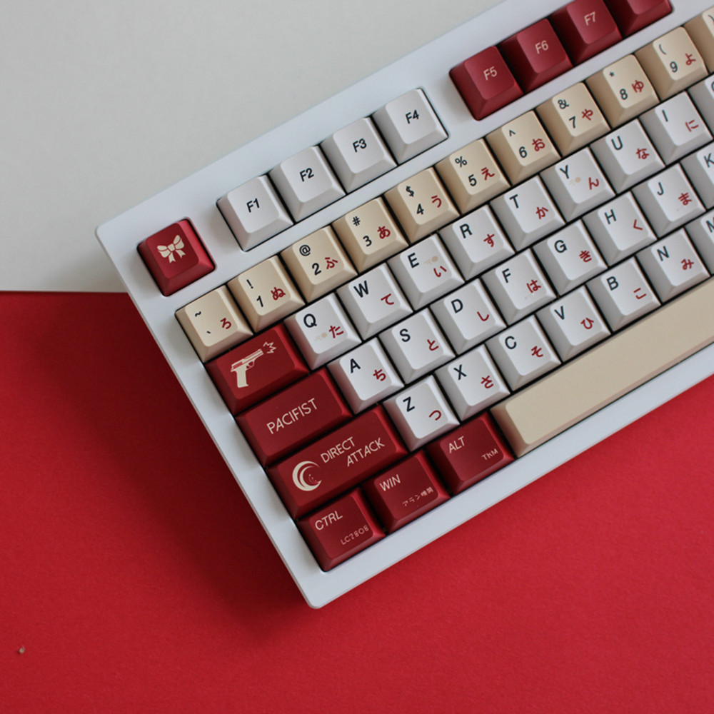 Lycoris Recoil Anime PBT Keyca - Gaming Keyboard Ergonomic ulasan dan harga