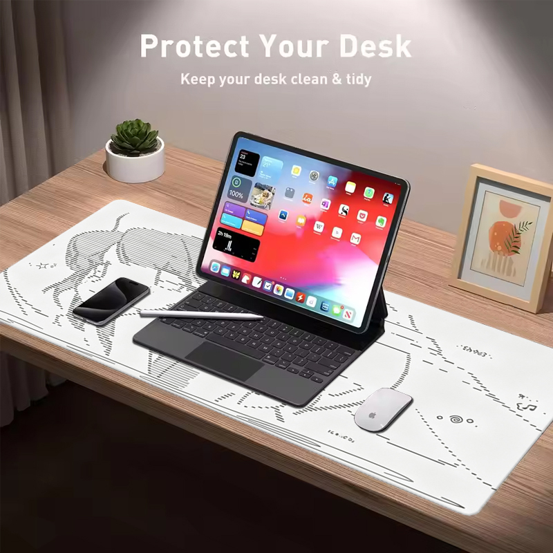 1 Buah Alas Mouse Kulit Anime  - Gaming Keyboard Tactile ulasan dan harga